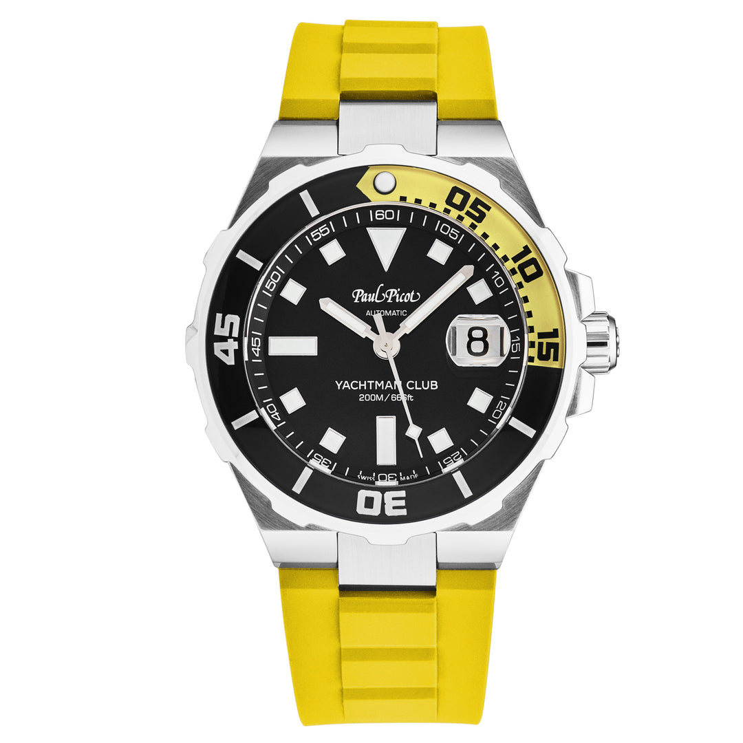 YachtmanClub P1251NJSG3614CM / Black | Black Dial