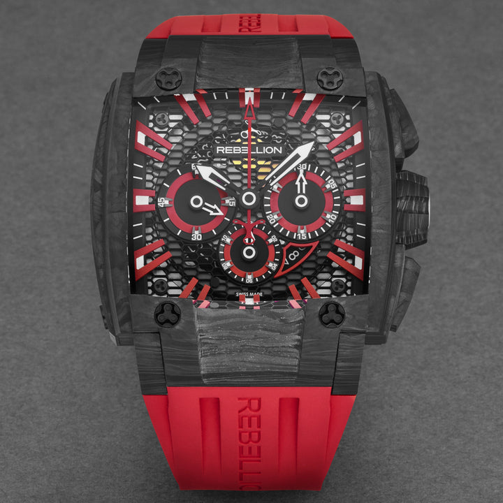 Re1 2.0 RBRE12CH.CA.RD / Black red | Black Red Dial