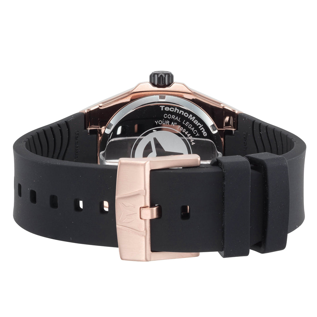 Coral Legacy 36 mm / Gold / Black Gold Dial