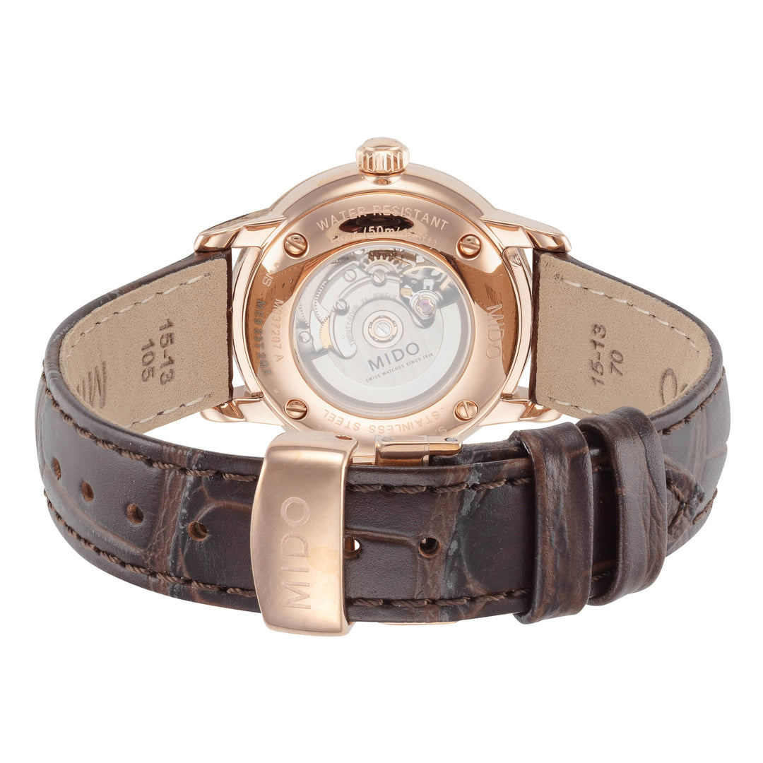 Baroncelli 30mm / Blue / Brown | Blue Dial