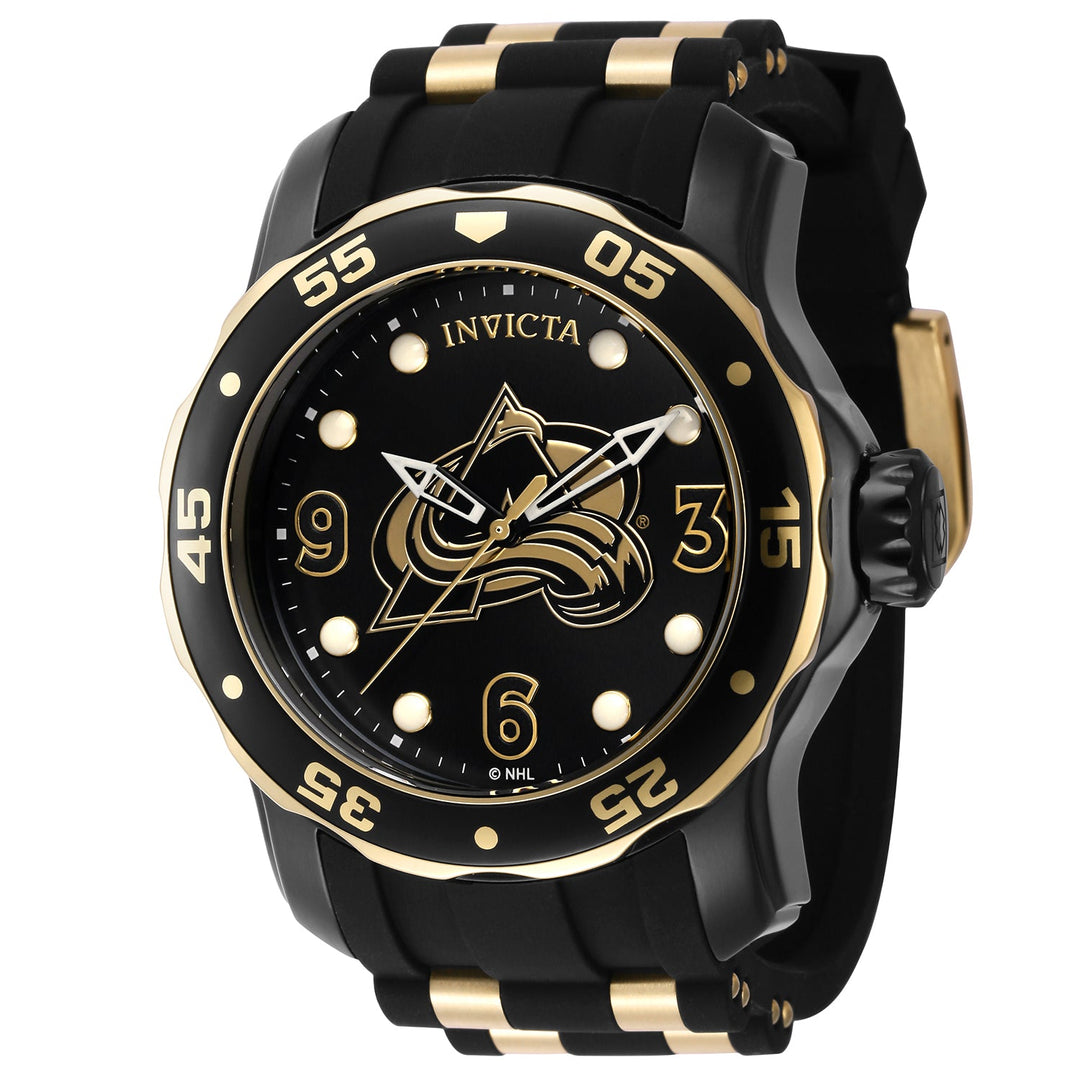 NHL Colorado Avalanche NHL Colorado Avalanche | Black and Gold Dial