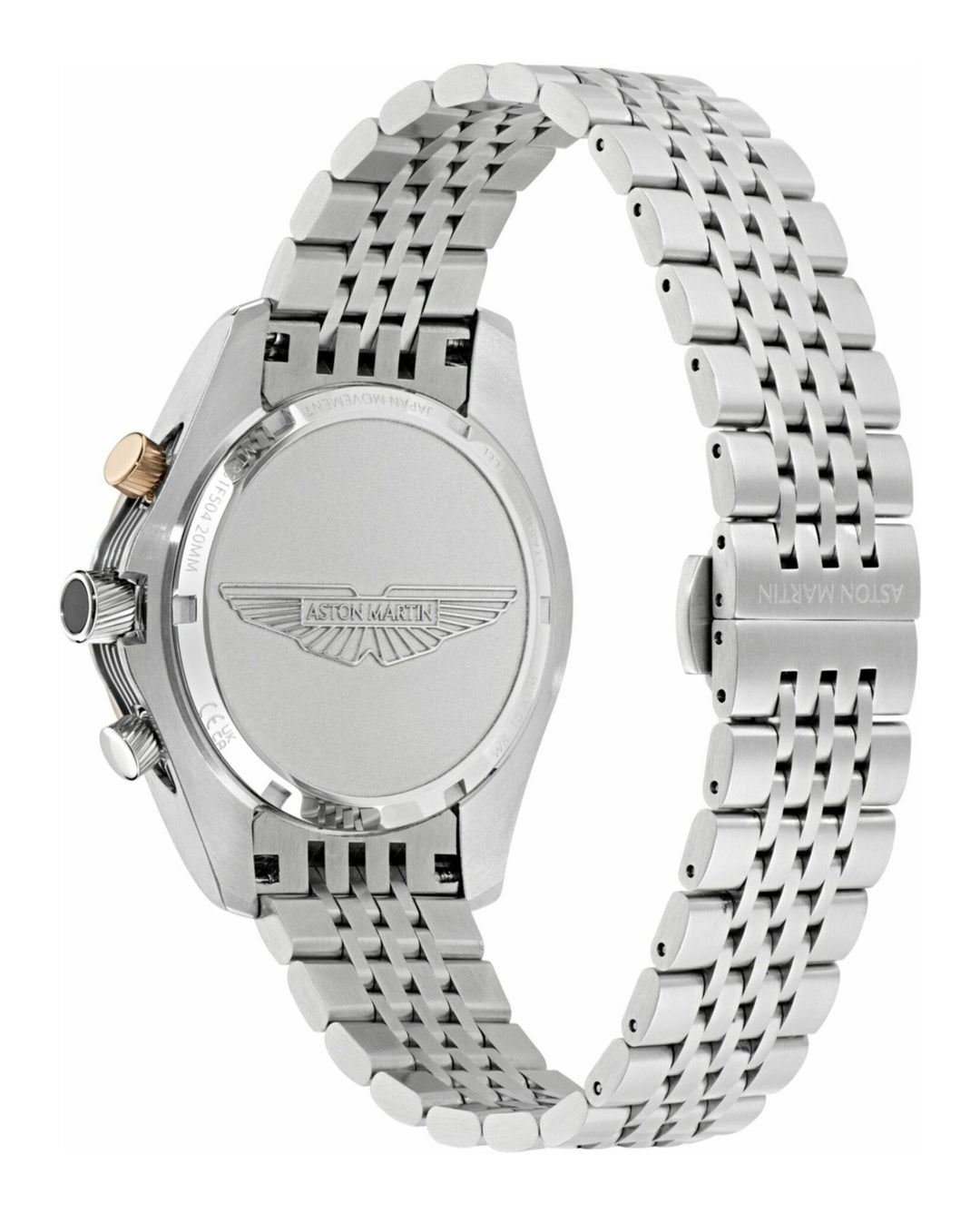 SGT Rose Gold Bezel/Stainless Steel Bracelet White Dial
