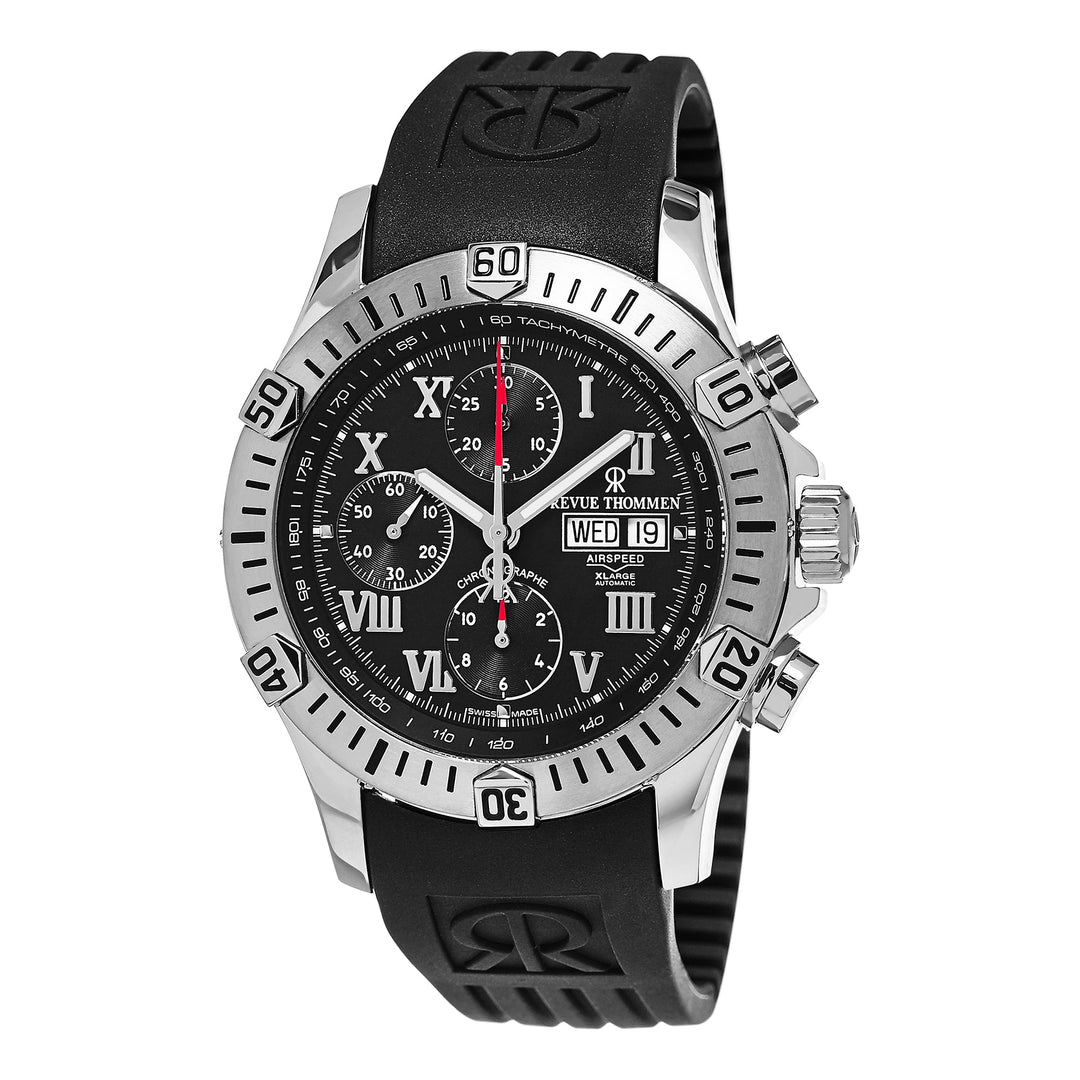 Air speed 16071.6837 / Black | Black Dial