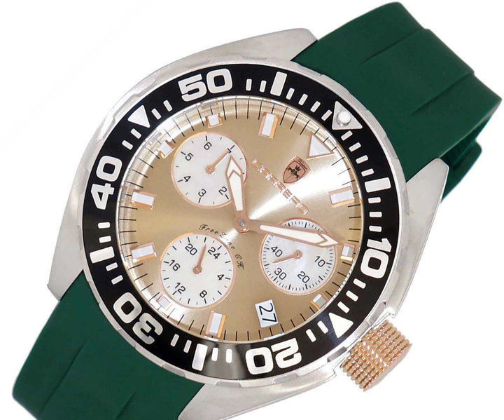 FreeZone-CH Rose Brown / Green | Rose Dial