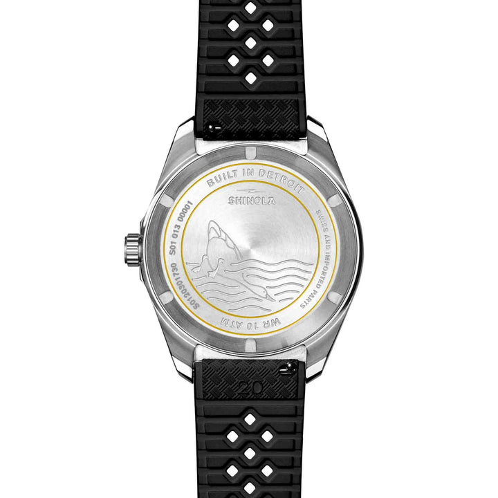 The Duck 40mm Black | Black Dial