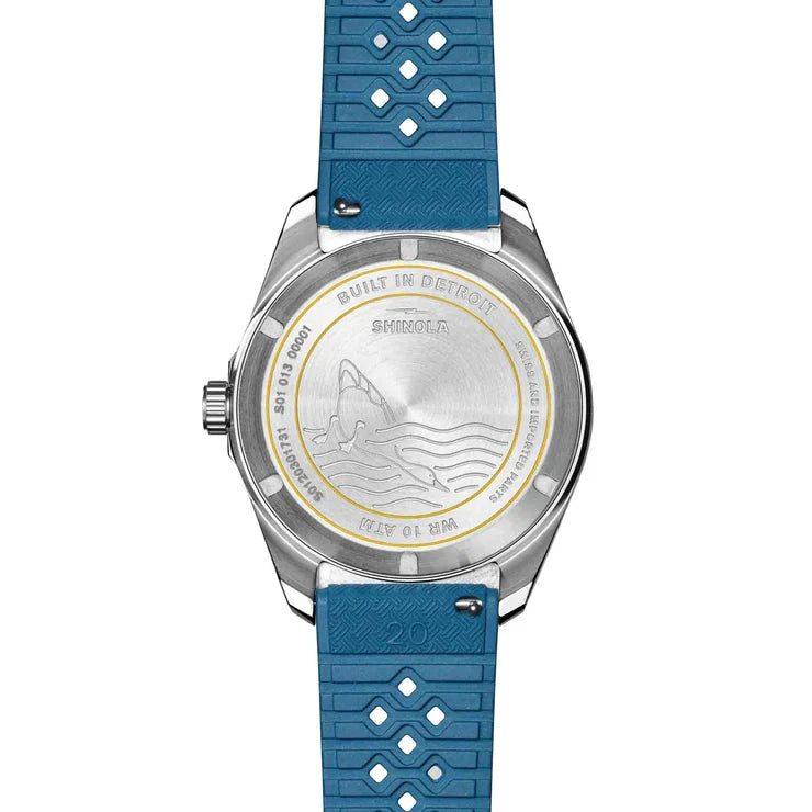 The Duck 40mm Blue | Blue Dial