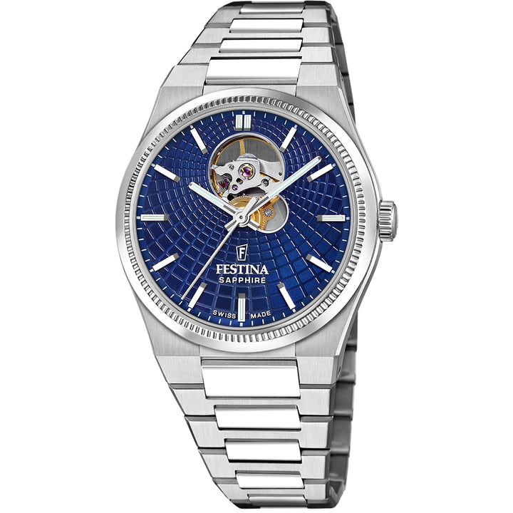 RIVÉ Blue / Stainless Steel Blue Dial
