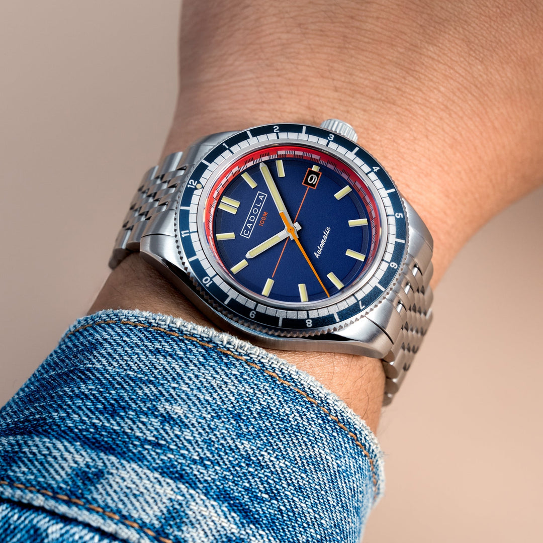 Ahrens Automatic Blue / Stainless Steel | Blue Dial