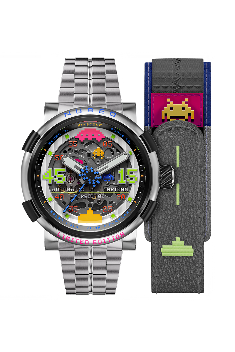 Orion Automatic Space Invaders Limited Edition Silver / Stainless Steel | Silver