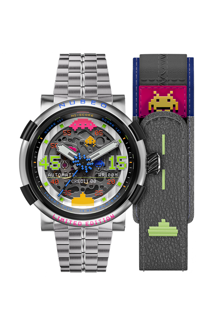 Orion Automatic Space Invaders Limited Edition Silver / Stainless Steel | Silver