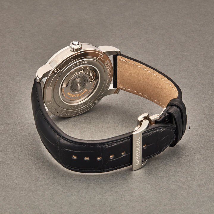 4810 DualTme 114858 / Black | Black Dial