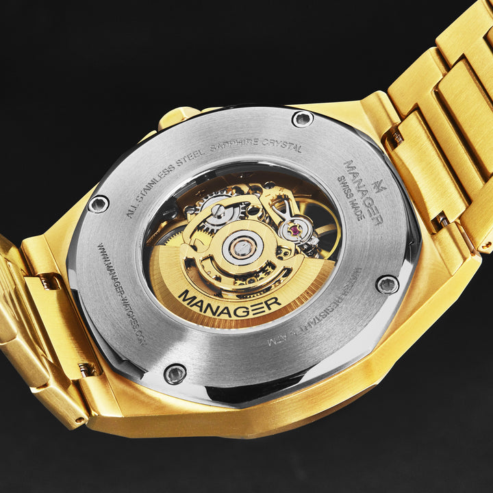 Open mind MAN-RO-12-GM / Green / Stainless-Steel | Green Dial