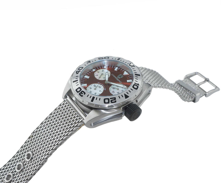 FreeZone-CH Brown/ Mesh band Brown Dial