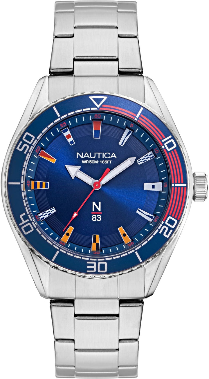 N83 SPORTY Silver / Stainless Steel | Blue Dial