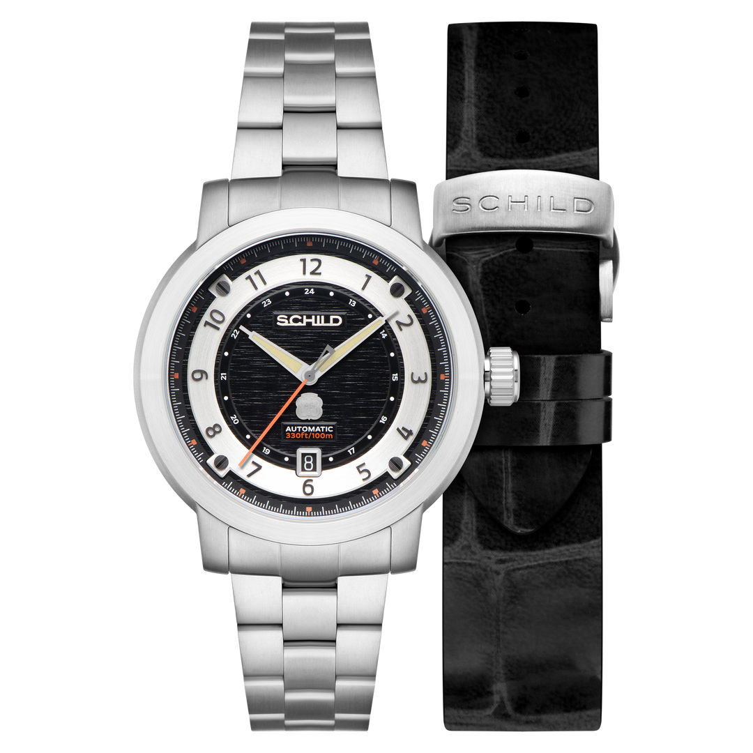 HEINRICH SWISS AUTOMATIC LIMITED EDITION LIMITED EDITION BLACK / STAINLESS STEEL