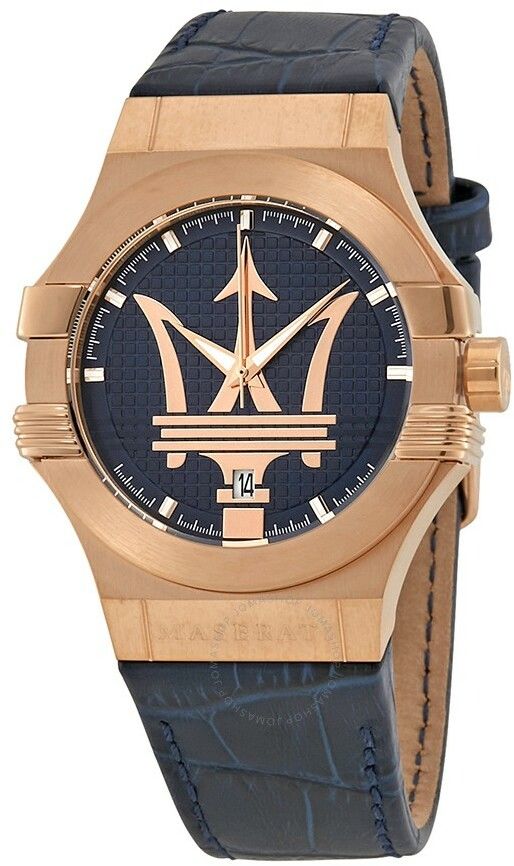 POTENZA Blue / Leather | Blue Dial