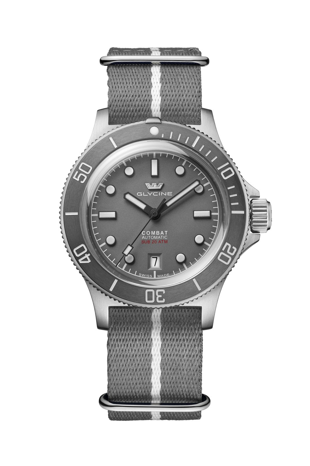 Combat Sub Box Ceramic 41mm / Grey / Grey Grey Dial