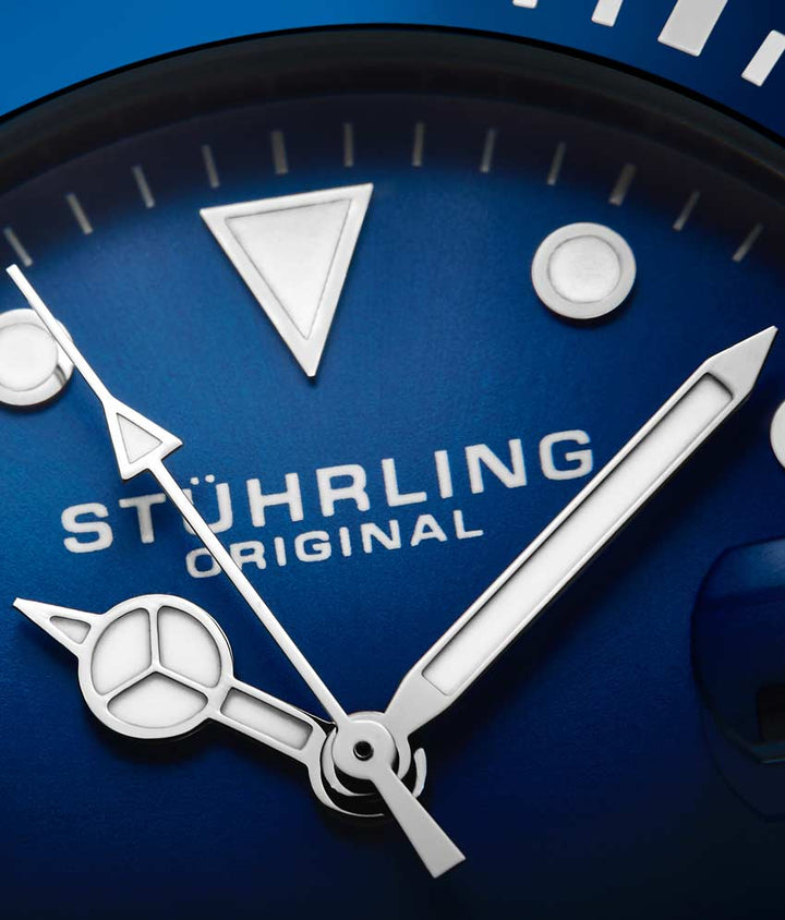 Aquadiver Blue Dial/ Silver Stainless Steel Blue | Blue Dial