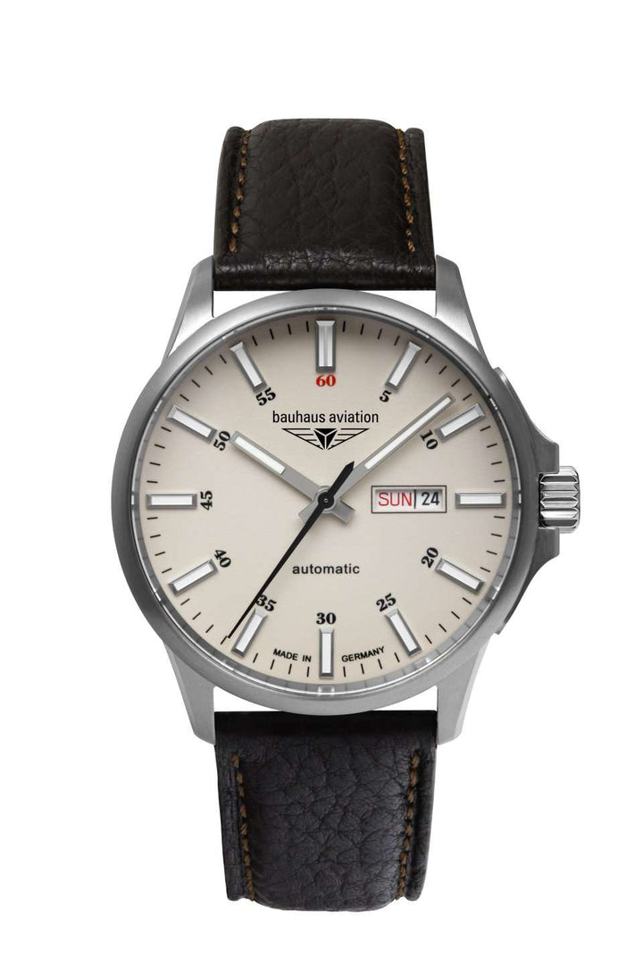 Aviation Titanium Beige | Beige Dial