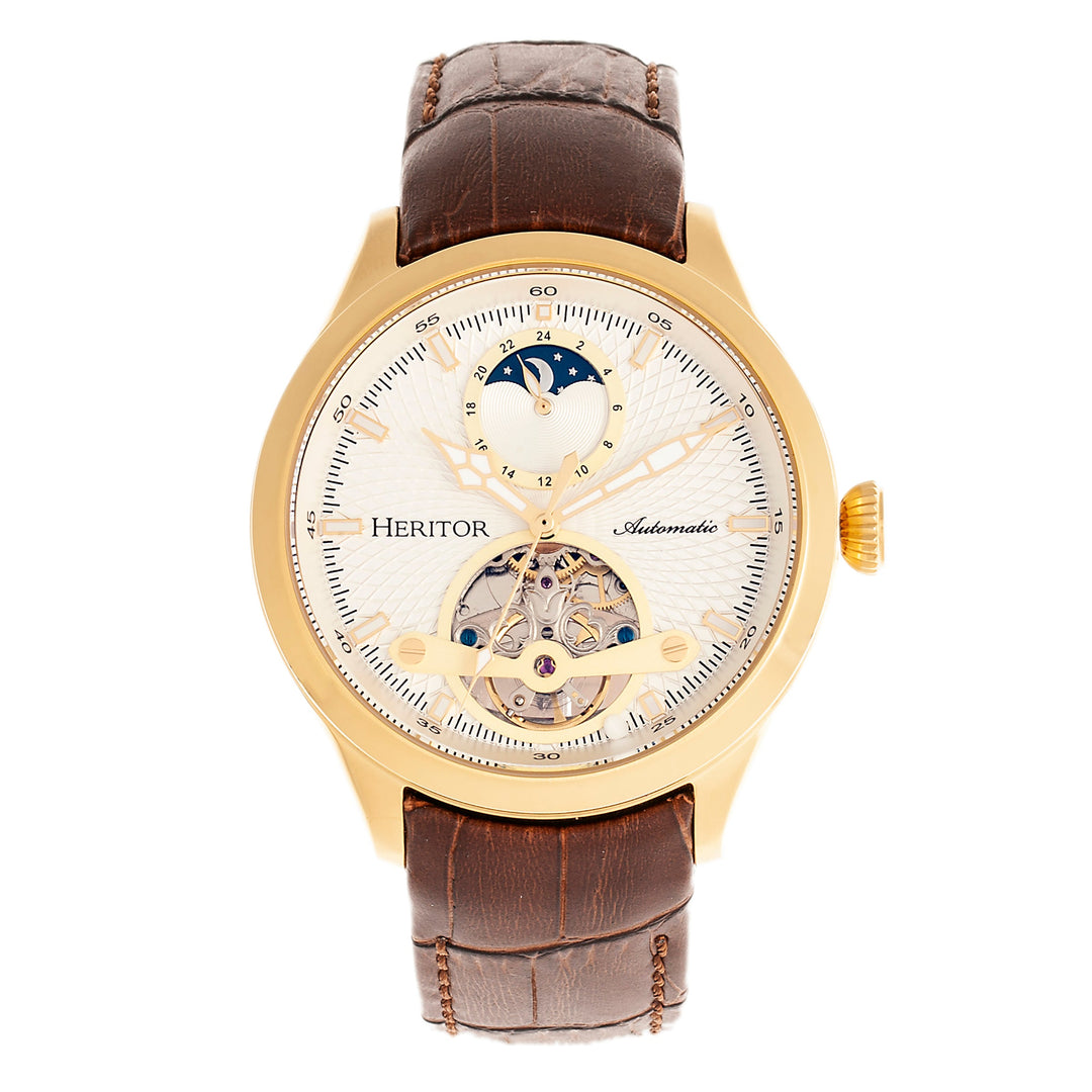 Gregory Gold/Brown | White Dial