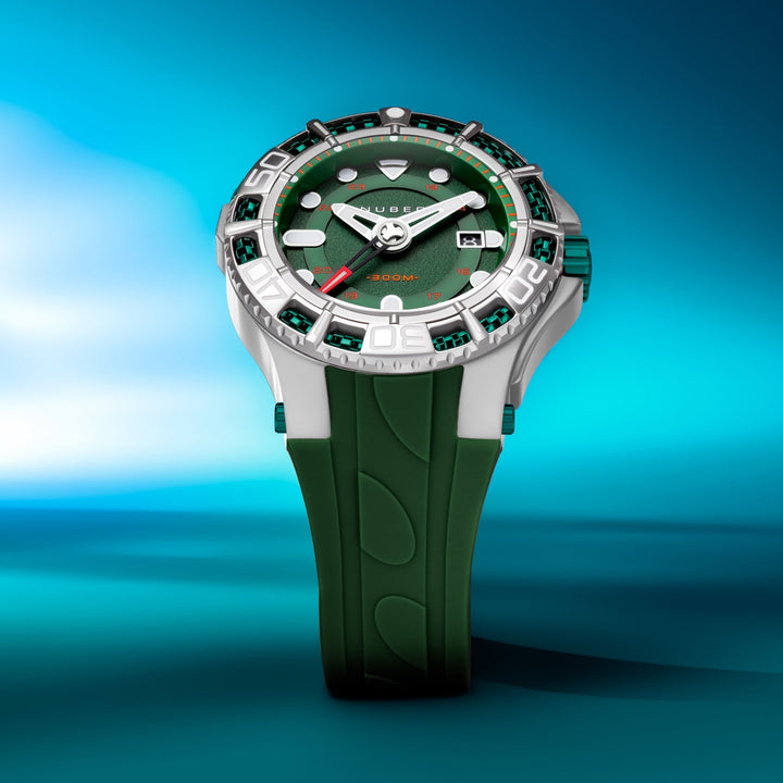 Manta Automatic Limited Edition Green / Silicone | Green Dial