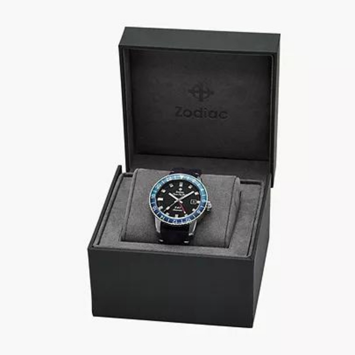 Super Sea Wolf GMT Blueberry Black Dial
