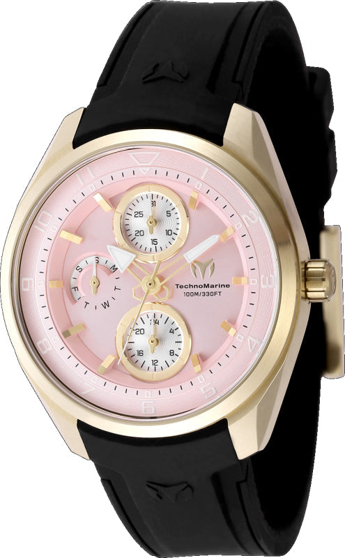 Ocean Quantum 36mm / Pink / Black | Pink Dial