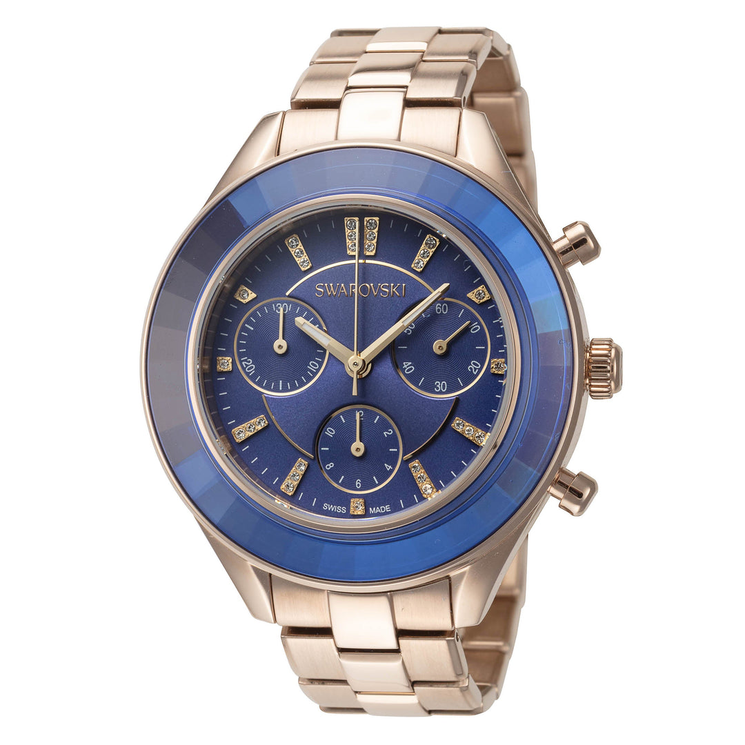 Octea Lux Sport 37mm / Blue / Gold | Blue Dial