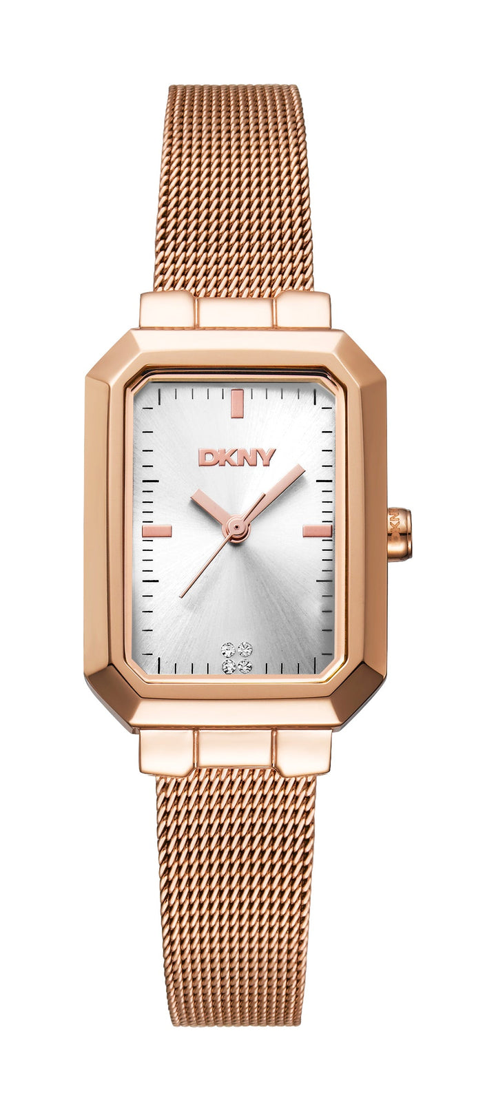 Classic 22mm / Silver / Rose Gold | Silver Dial