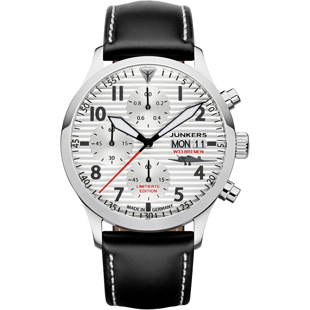 W33 - Limited Editon Leather / Silver Silver Dial
