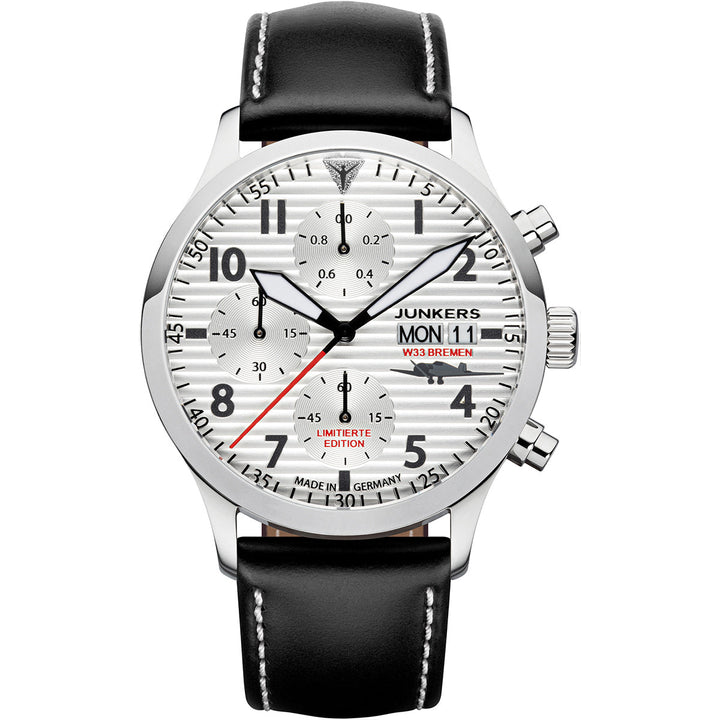 W33 - Limited Editon Leather / Silver Silver Dial