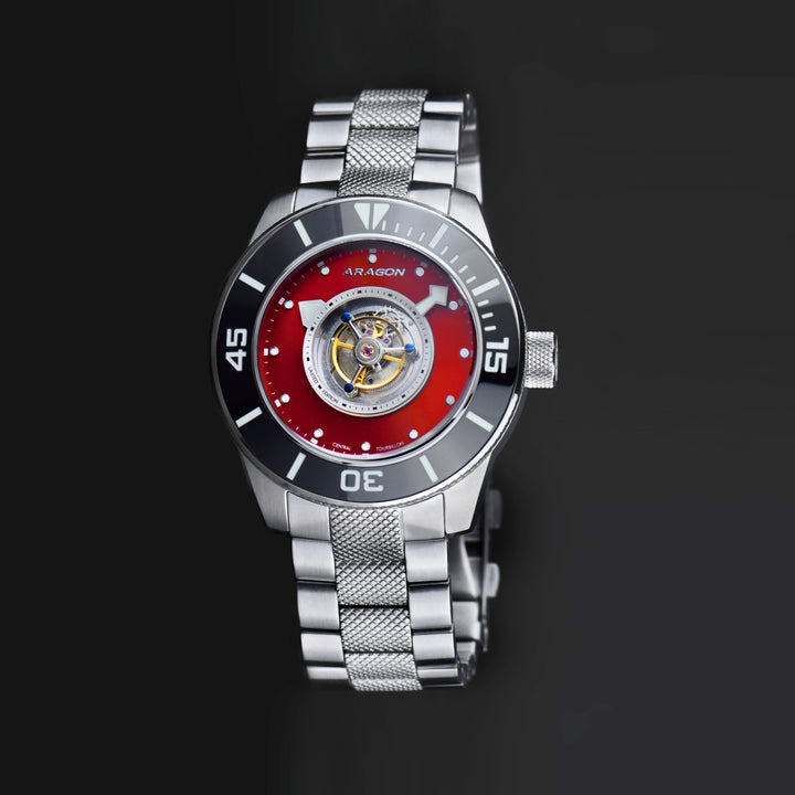 Divemaster Central Tourbillon Automatic 45mm - Red Dial | Red Dial