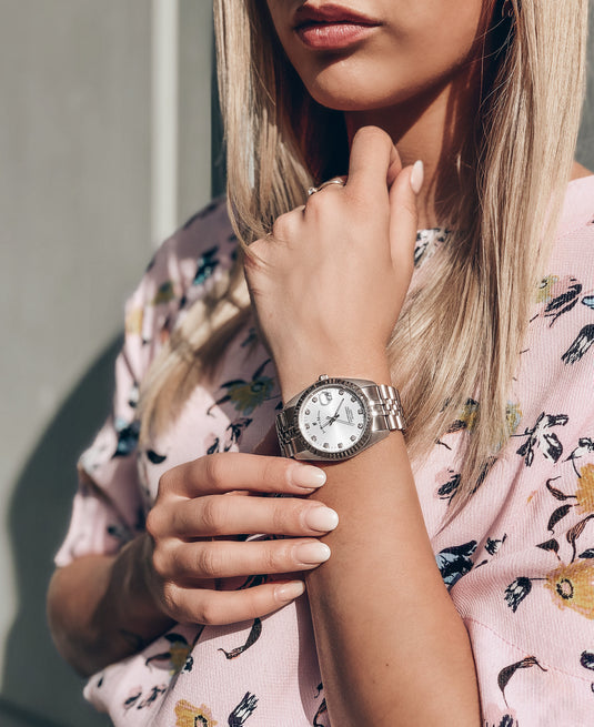 Inspiration Business Silver tone Silver Dial