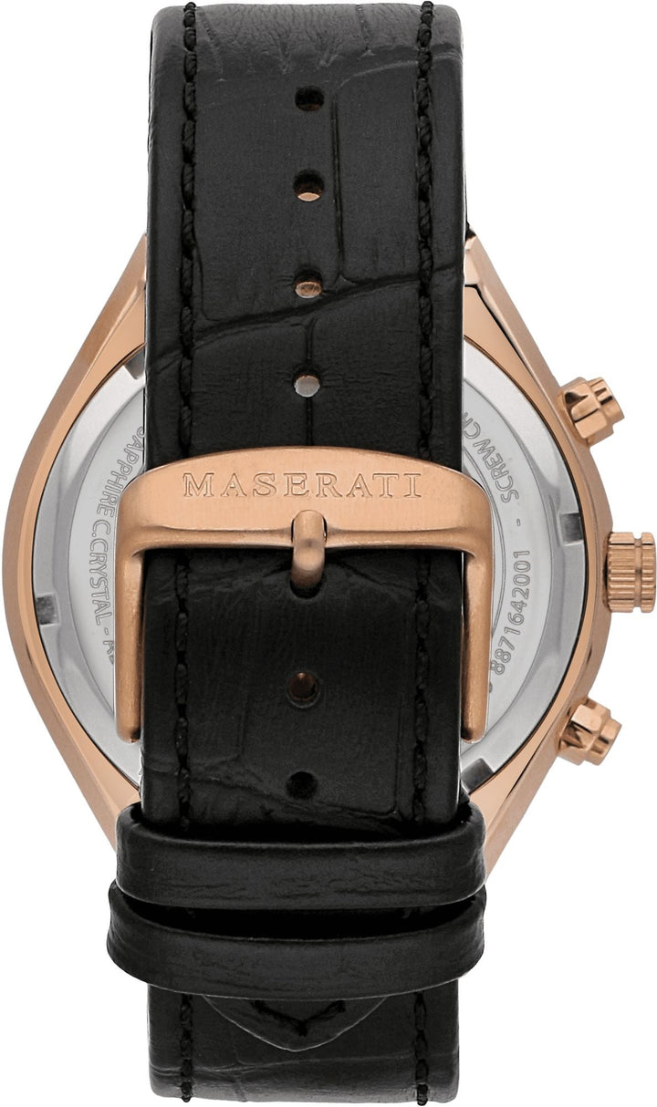 STILE Black / Leather | Black Dial