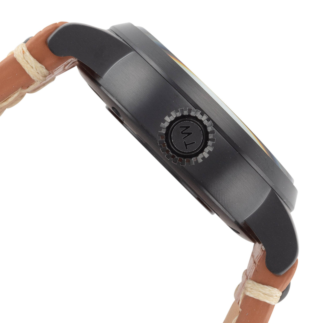 Maverick 45mm / Black / Brown | Black Dial