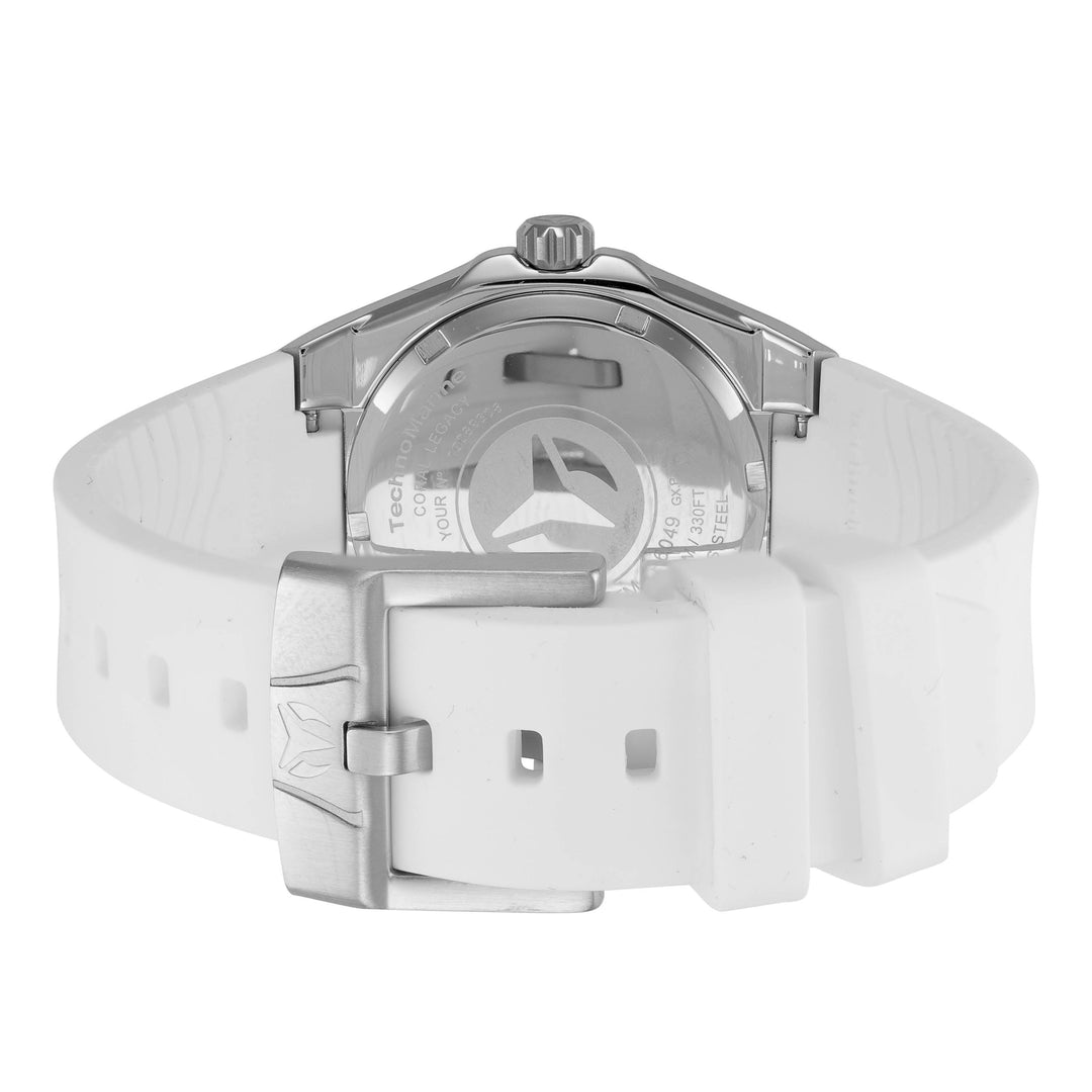 Coral Legacy 36 mm / Silver / White Silver Dial