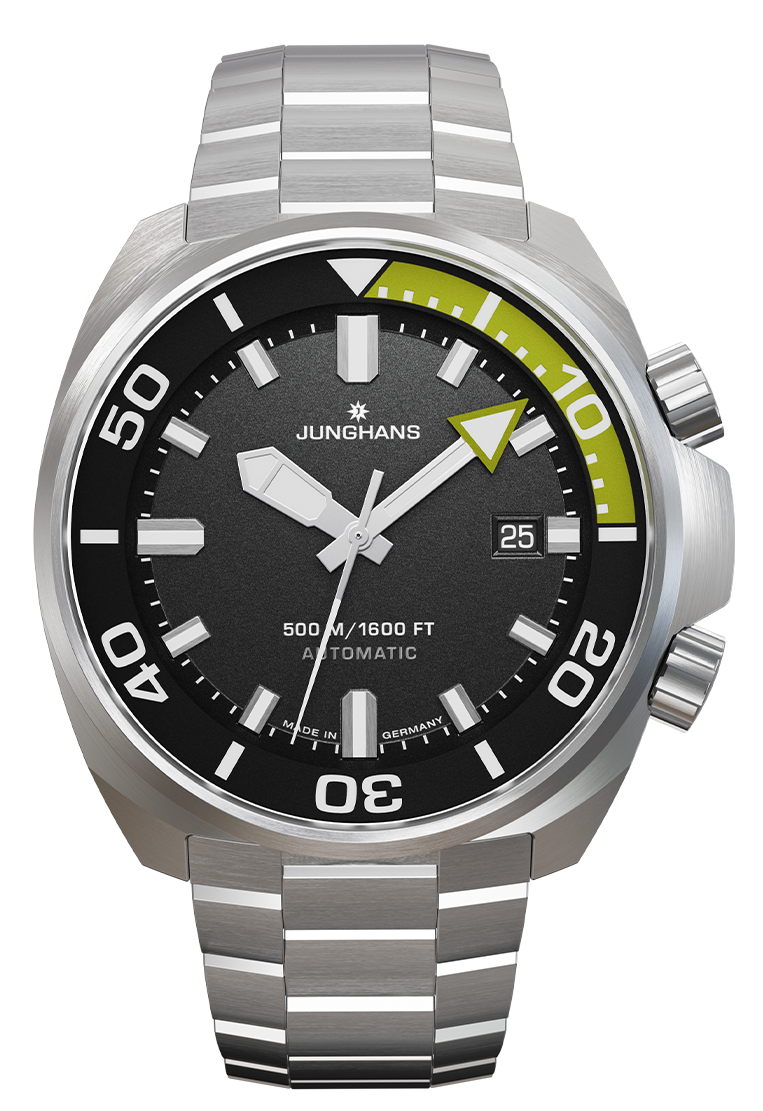 Aquaris Diver Black Dial / Stainless Steel Bracelet Black Dial
