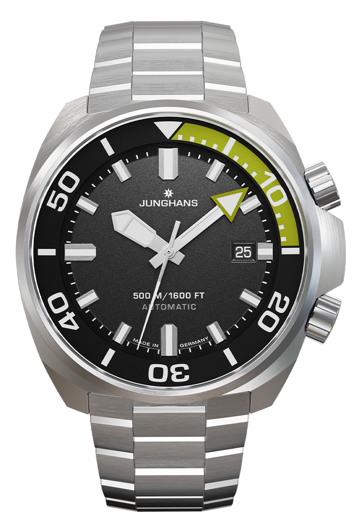 Aquaris Diver Black Dial / Stainless Steel Bracelet Black Dial