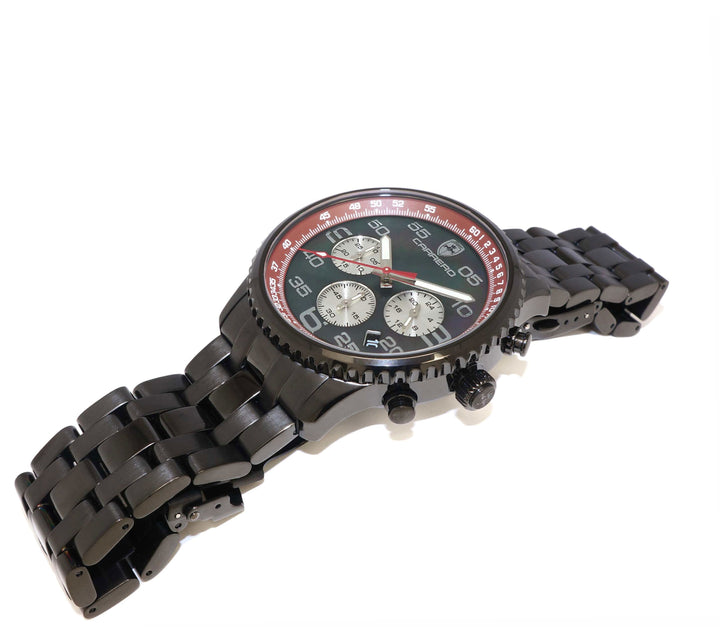 Aureum-MB BLACK-BROWN / BLACK DIAL Black Dial