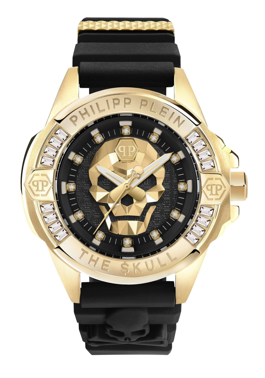 THE SKULL GENDERLESS 41MM Black / Silicone | Black Dial