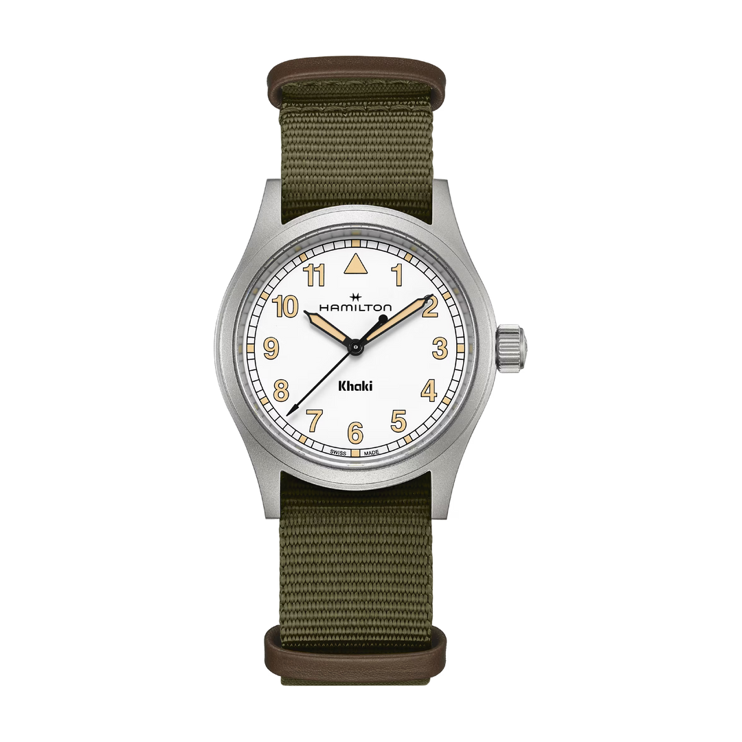 KHAKI FIELD White / 38mm White Dial