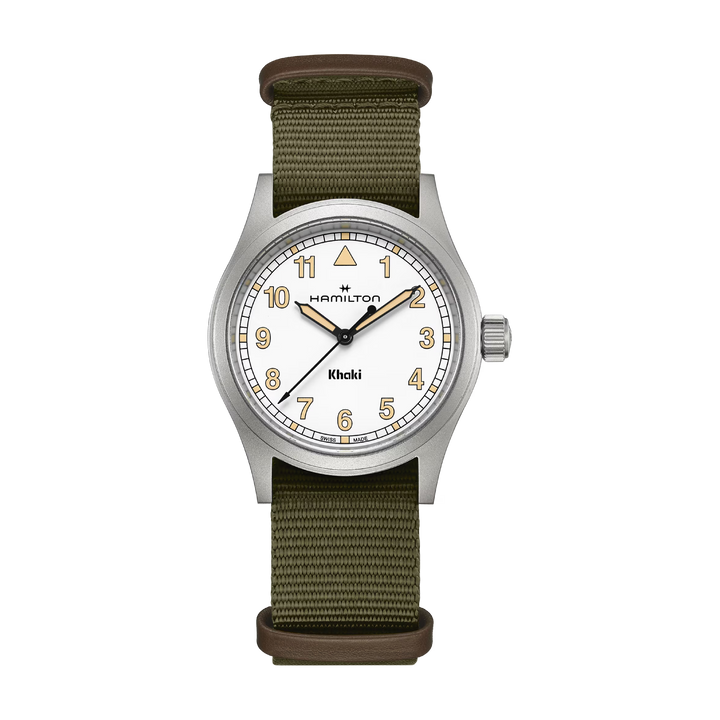 KHAKI FIELD White / 38mm White Dial