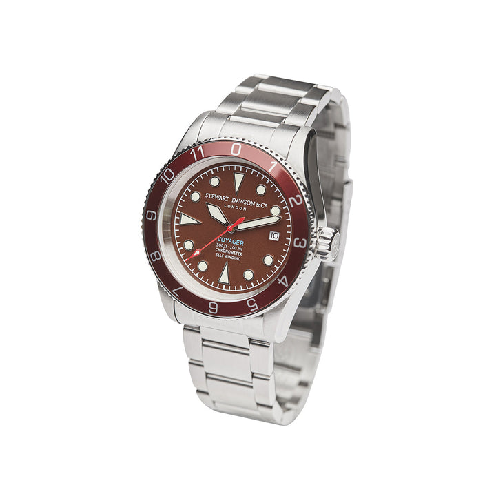 Voyager Ref. 1919.A.SS.04 - Brown | Brown Dial