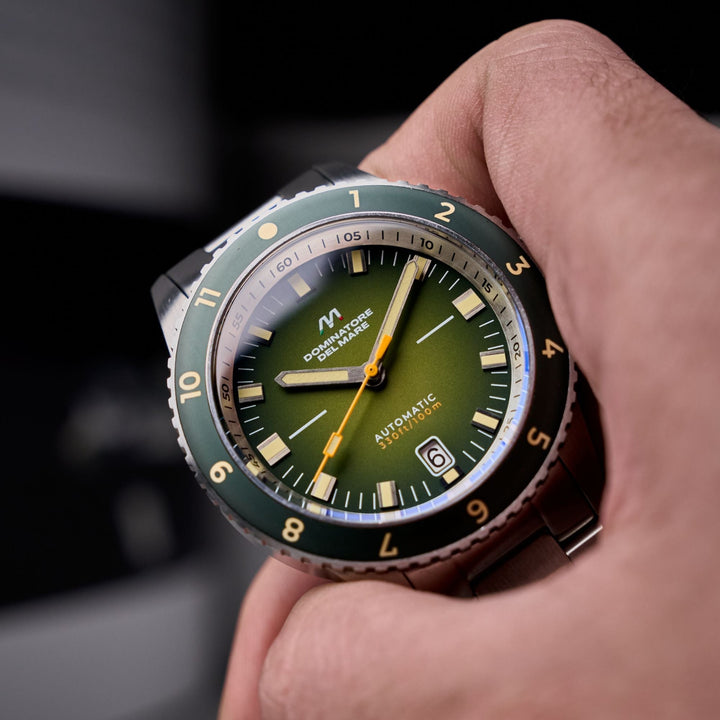 Tropea Automatic Green / Steel Stainless Steel | Green Dial