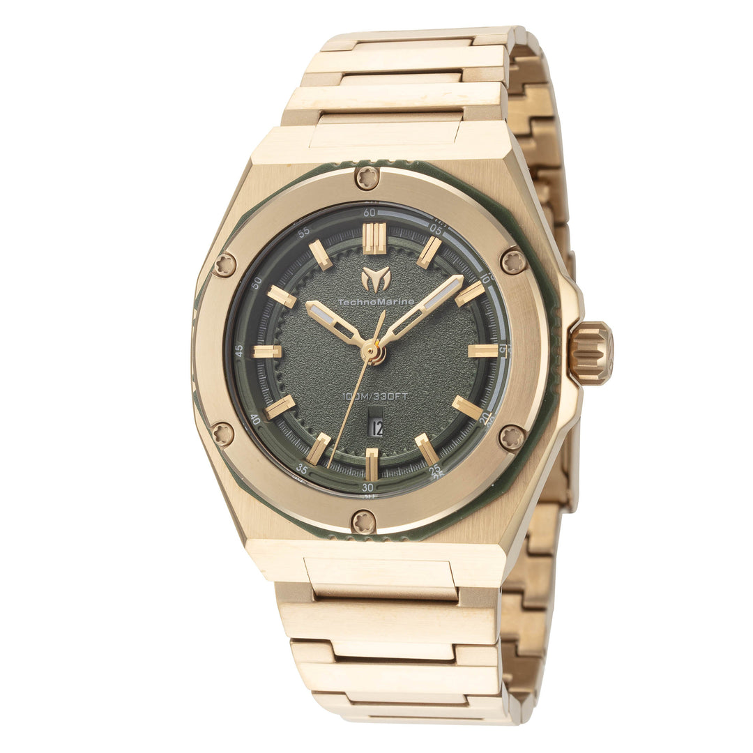 Coral Legacy 36 mm / Green / Gold Green Dial