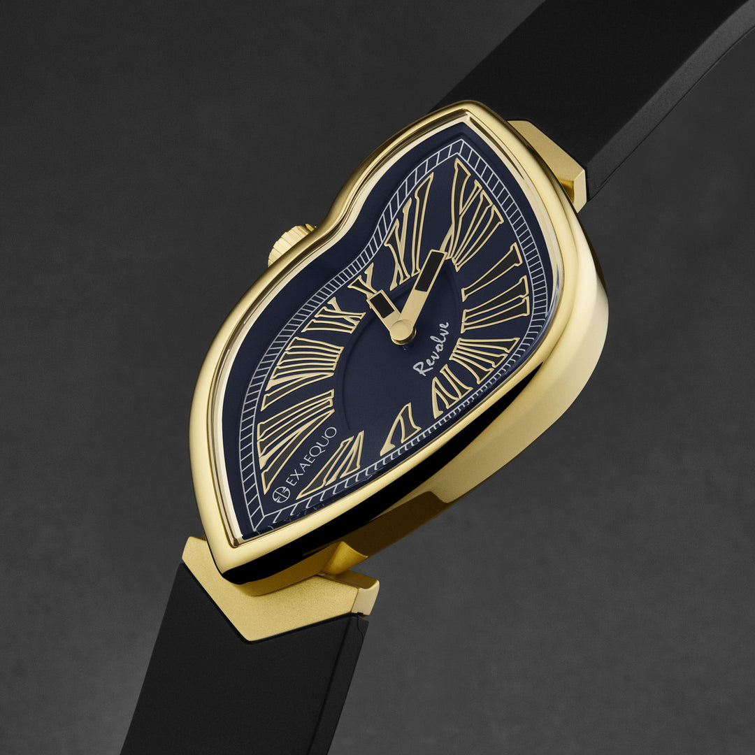 Revolve Blue / Black Blue Dial