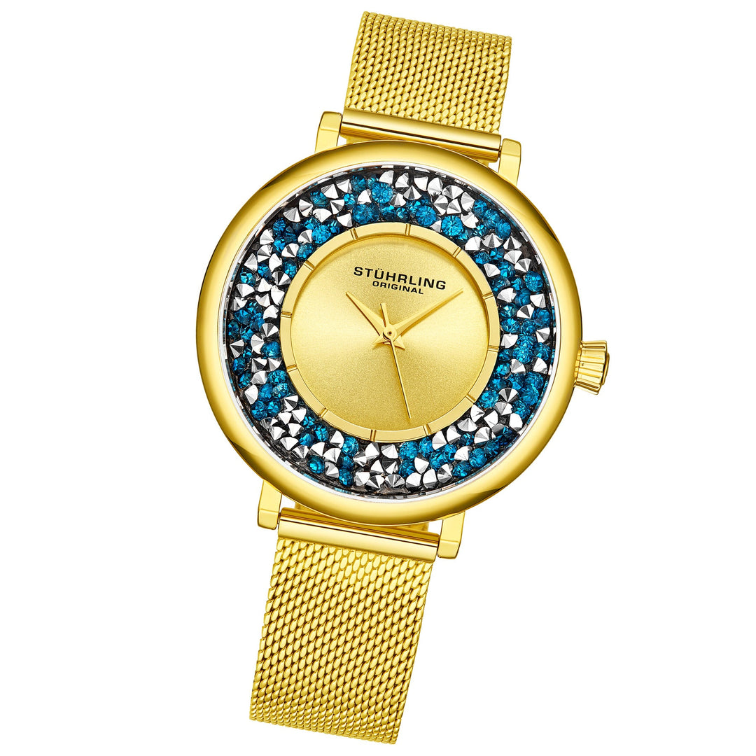 Symphony-793a.04 Gold Stainless Steel | Gold Dial
