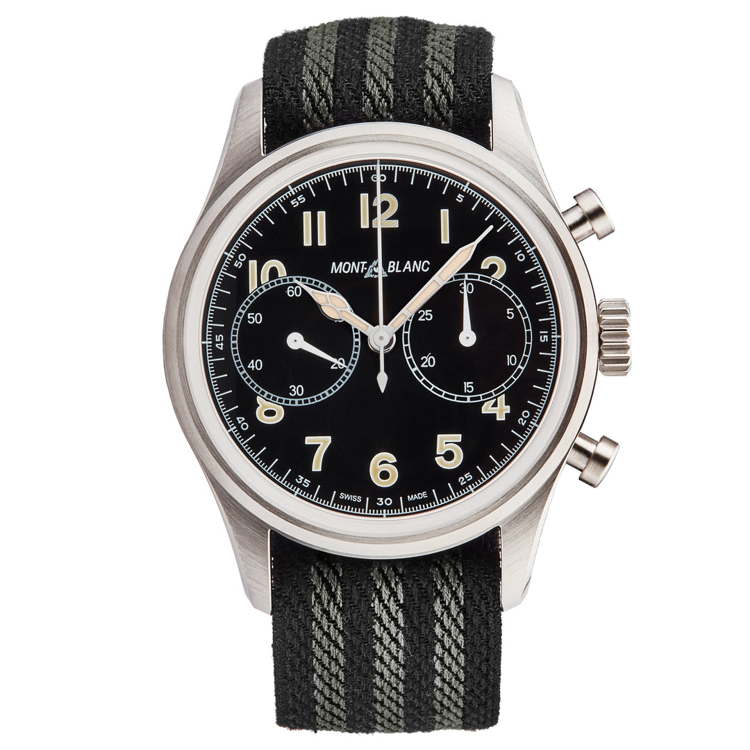 1858 Automtc 117835 / Black | Black Dial