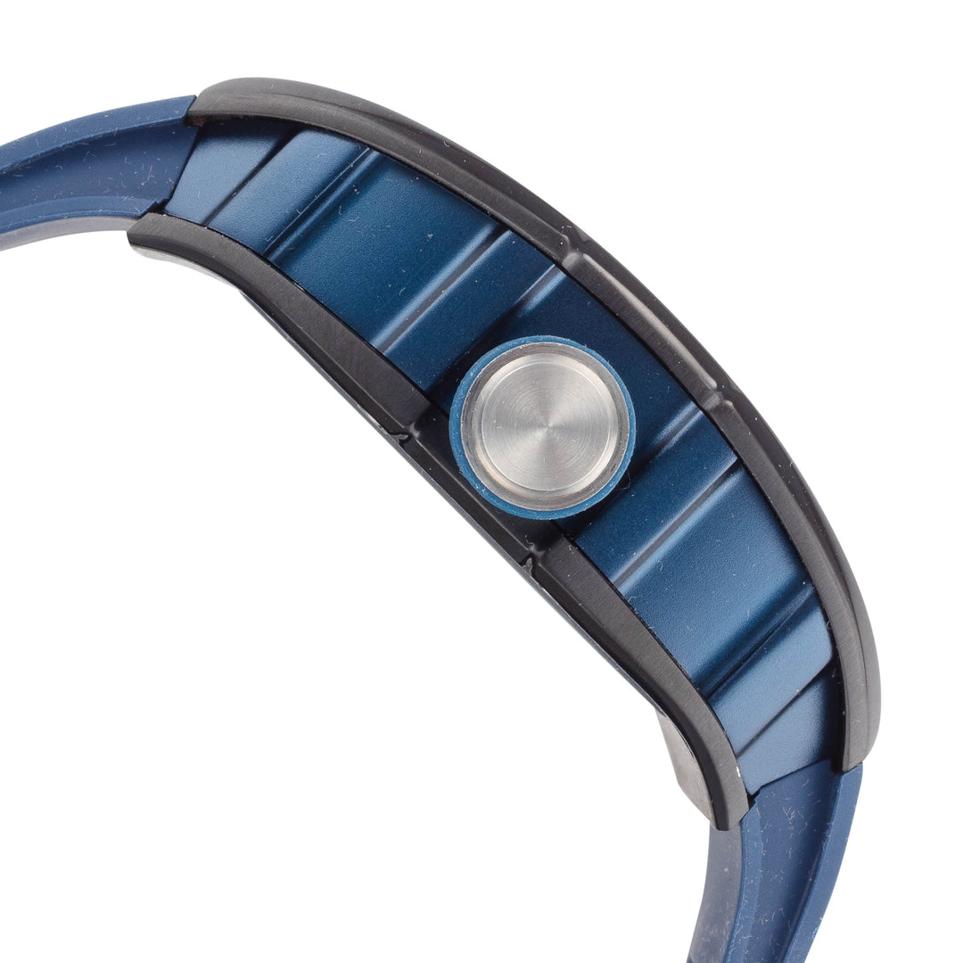 S1 Rally 42mm / Black / Blue | Black Dial