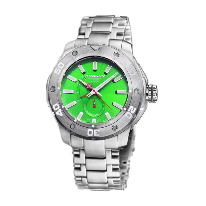 Superjet NE57 A343LIM Power Reserve Automatic 50mm Green | Green Dial